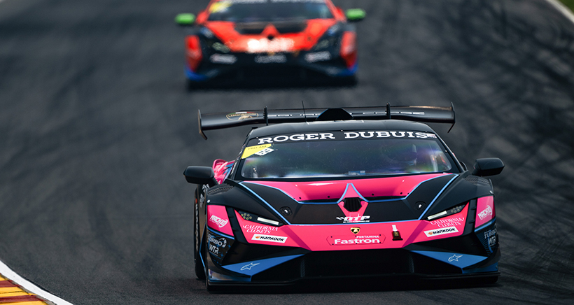 69 Anthony McIntosh, Brendon Leitch, Wayne Taylor Racing WTR, Lamborghini Palm Beach, Lamborghini Huracan Super Trofeo Evo2 July 31- Aug 3, 2025: Lamborghini Super Trofeo at Road America.