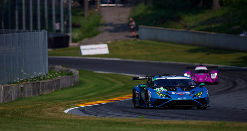 #78: Forte Racing, Lamborghini Huracan GT3 EVO2, GTD: Misha Goikhberg, Mario Farnbacher