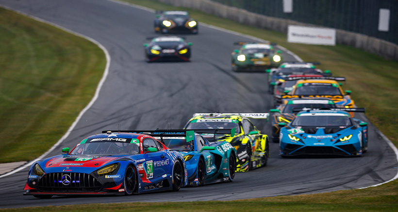 #57: Winward Racing, Mercedes AMG GT3, GTD: Russell Ward, Philip Ellis