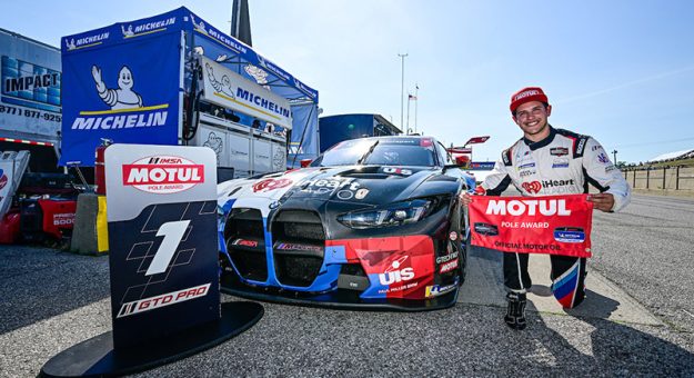 #1: Paul Miller Racing, BMW M4 GT3 EVO, GTD PRO: Madison Snow, Neil Verhagen , Motul P1 Pole Award
