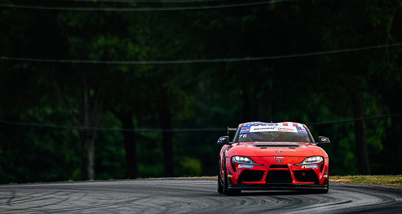 #76: BSI Racing, Toyota GR Supra GT4 EVO2, GSX: Steven Clemons