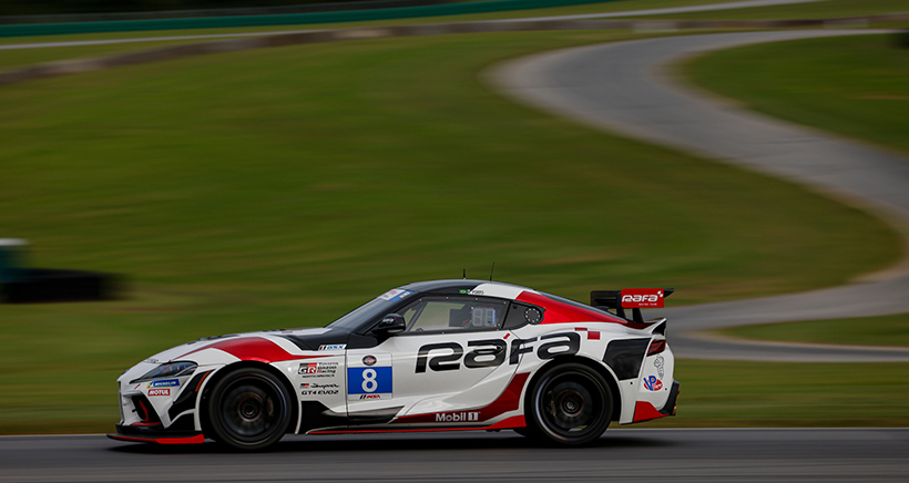 #8: RAFA Racing, Toyota GR Supra GT4 EVO1, GSX: Kiko Porto