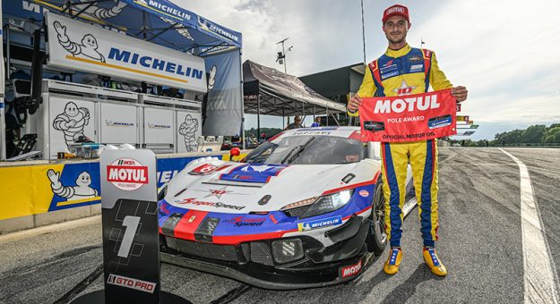 #81: DragonSpeed, Ferrari 296 GT3, GTD PRO: Albert Costa, Giacomo Altoè, Motul Pole Award