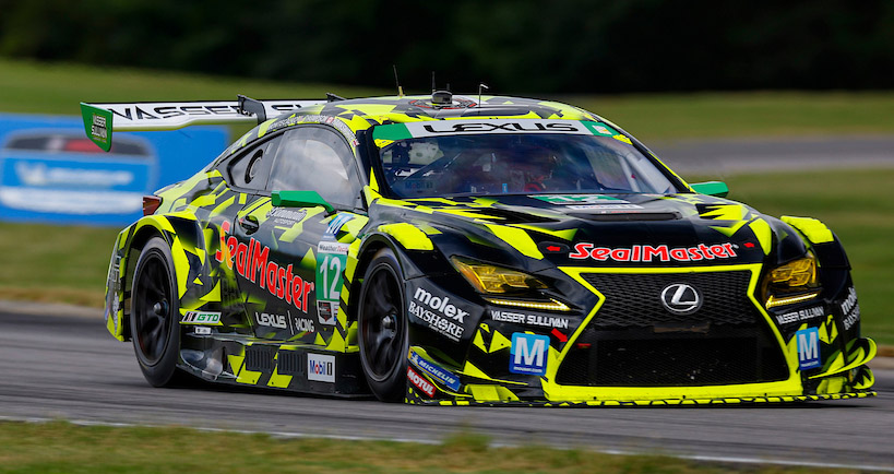 #12: Vasser Sullivan Racing, Lexus RC F GT3, GTD: Jack Hawksworth, Parker Thompson