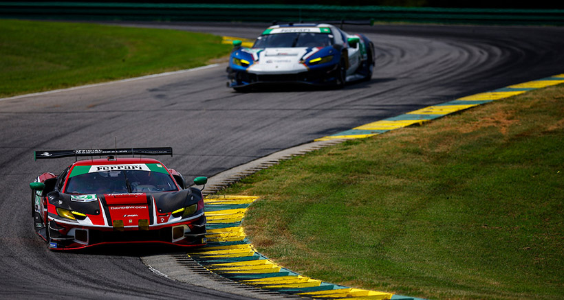 #021: Triarsi Competizione, Ferrari 296 GT3, GTD: Onofrio Triarsi, Kenton Koch