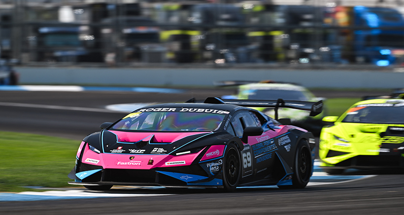69 Trent Hindman, Jackson Lee, Wayne Taylor Racing WTR, Lamborghini Palm Beach, Lamborghini Huracan Super Trofeo Evo2