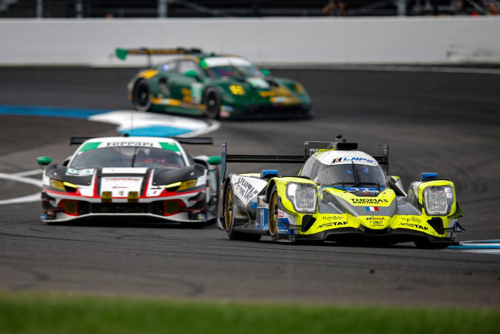 #11: TDS Racing, ORECA LMP2 07, LMP2: Steven Thomas, Mikkel Jensen, Hunter McElrea