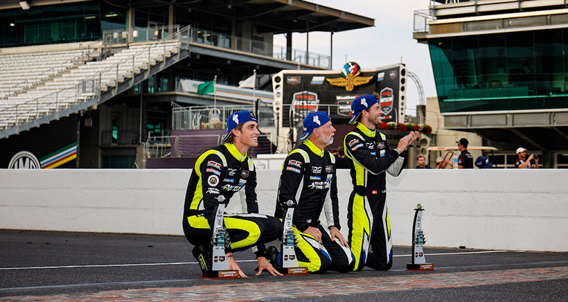 #11: TDS Racing, ORECA LMP2 07, LMP2: Steven Thomas, Mikkel Jensen, Hunter McElrea, Kissing the Bricks