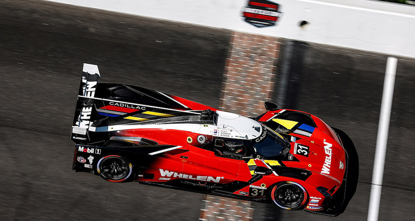 #31: Cadillac Whelen, Cadillac V-Series.R, GTP: Jack Aitken, Earl Bamber, Frederik Vesti
