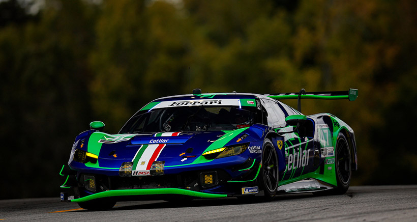 #47: CETILAR RACING, Ferrari 296 GT3, GTD: Lorenzo Patrese, Roberto Lacorte, Miguel Molina
