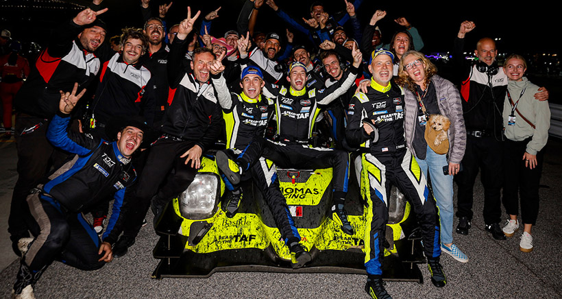 #11: TDS Racing, ORECA LMP2 07, LMP2: Steven Thomas, Mikkel Jensen, Hunter McElrea