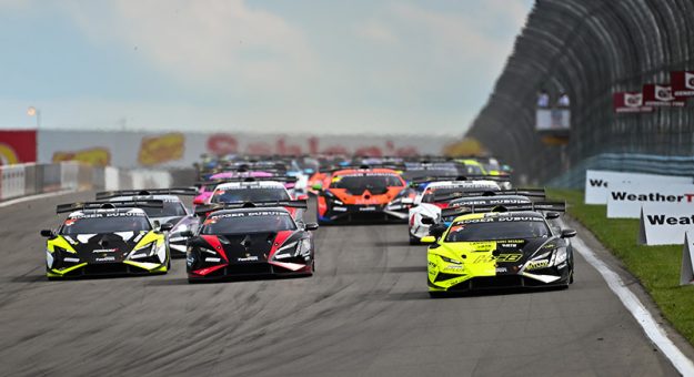 29 Elias De La Torre, Will Bamber, TR3 Racing, Lamborghini Miami, Lamborghini Huracan Super Trofeo Evo2 2025 Sahlen’s Six Hours of The Glen