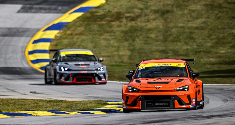 #55: Gou Racing, Cupra Leon VZ TCR, TCR: Eddie Gou, Eduardo Gou, #99: Victor Gonzalez Racing Team, Hyundai Elantra N TCR, TCR: Tyler Gonzalez, Eric Powell