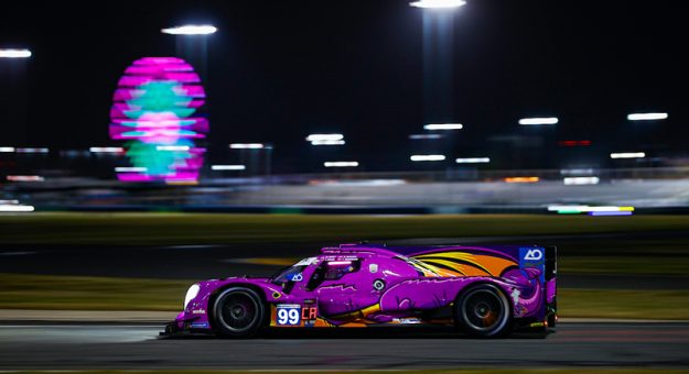#99: AO Racing, ORECA LMP2 07, LMP2: PJ Hyett, Dane Cameron, Jonny Edgar, Christian Rasmussen