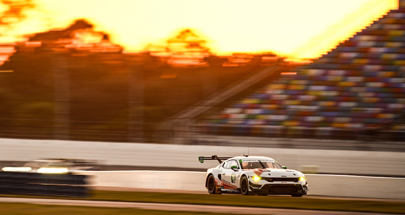 #16: Myers Riley Motorsports, Ford Mustang GT3, GTD: Sheena Monk, Felipe Fraga, Jenson Altzman