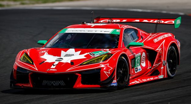 #13: AWA, Corvette Z06 GT3.R, GTD: Orey Fidani, Matthew Bell