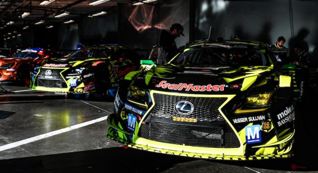 #12: Vasser Sullivan Racing, Lexus RC F GT3, GTD: Aaron Telitz, Benjamin Pedersen, Frankie Montecalvo, Esteban Masson, #14: VasserSullivan, Lexus RC F GT3, GTD PRO: Ben Barnicoat, Jack Hawksworth, Kyle Kirkwood