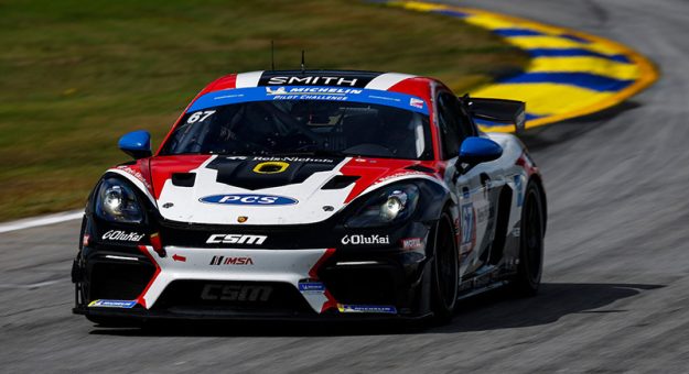 #67: CSM, Porsche 718 GT4 RS CS, GS: Gordon Scully, Morgan Burkhard