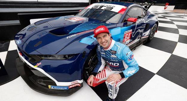 Motul Pole Award, #64: Ford Multimatic Motorsports, Ford Mustang GT3, GTD PRO: Mike Rockenfeller