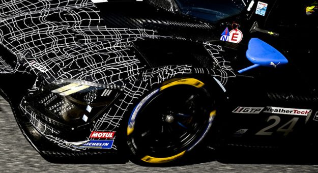 #24: BMW M Team WRT, BMW M Hybrid V8, GTP: Robin Frijns, Rene Rast, Kevin Magnussen, Dries Vanthoor, Philipp Eng