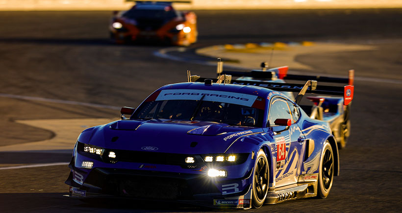 #64: Ford Racing, Ford Mustang GT3, GTD Pro: Ben Barker, Dennis Olsen, Mike Rockenfeller