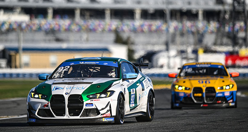 #92: Random Vandals Racing, BMW M4 GT4 EVO, GS: Robert Megennis, Nicky Hays