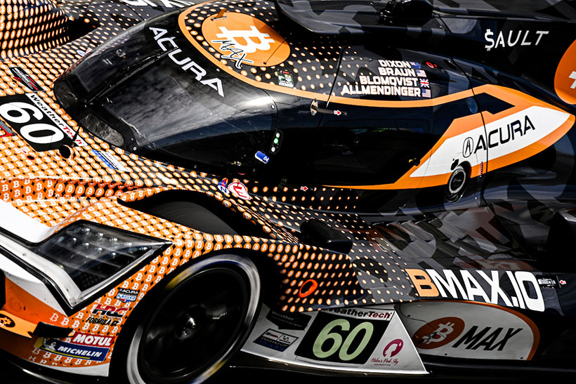 #60: Acura Meyer Shank Racing w/Curb Agajanian, Acura ARX-06, GTP: Tom Blomqvist, Colin Braun, Scott Dixon, AJ Allmendinger