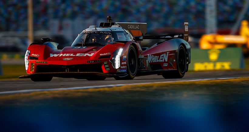 #31: Cadillac Whelen, Cadillac V-Series.R, GTP: Jack Aitken, Earl Bamber, Frederik Vesti, Connor Zilisch