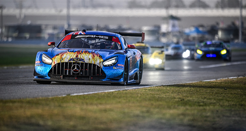 #75: 75 Express, Mercedes-AMG GT3, GTD Pro: Kenny Habul, Maro Engel, Will Power, Chaz Mostert