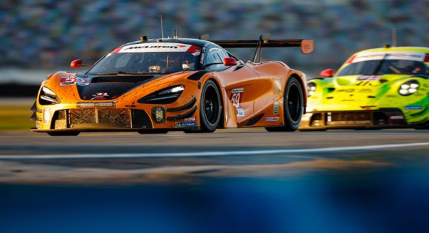 #59: RLL Team McLaren, McLaren 720S GT3 EVO, GTD Pro: Max Esterson, Nikita Johnson, Juri Vips, Dean MacDonald