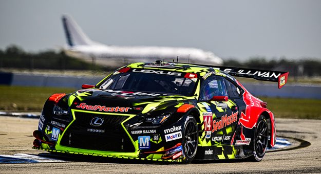 #14: VasserSullivan, Lexus RC F GT3, GTD PRO: Ben Barnicoat, Aaron Telitz, Kyle Kirkwood
