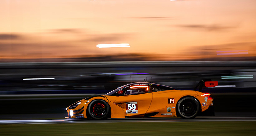 #59: RLL Team McLaren, McLaren 720S GT3 EVO, GTD Pro: Max Esterson, Nikita Johnson, Juri Vips, Dean MacDonald