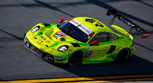 #911: Manthey, Porsche 911 GT3 R (992), GTD Pro: Ayhancan Guven, Thomas Preining, Klaus Bachler, Ricardo Feller