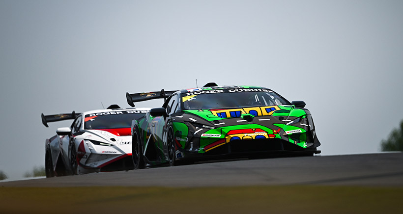 44 Wyatt Foster, Kaizen Autospor, Lamborghini Charlotte, Lamborghini Huracan Super Trofeo Evo2