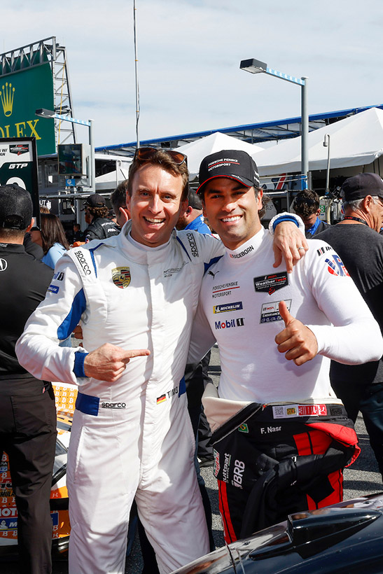 #7: Porsche Penske Motorsport, Porsche 963, GTP: Felipe Nasr, Timo Bernhard
