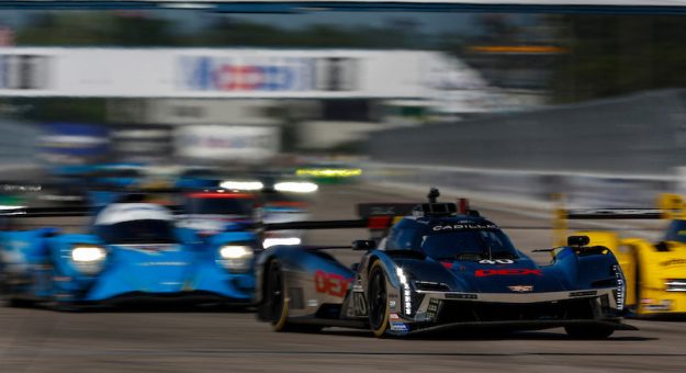 #40: Cadillac Wayne Taylor Racing, Cadillac V-Series.R, GTP: Jordan Taylor, Louis Deletraz, Brendon Hartley