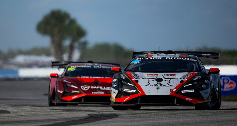 March 18-20, 2026: Lamborghini Super Trofeo Sebring 99 Rocky T Bolduc, Topp Racing, Lamborghini Greenwich, Lamborghini Huracan Super Trofeo Evo2