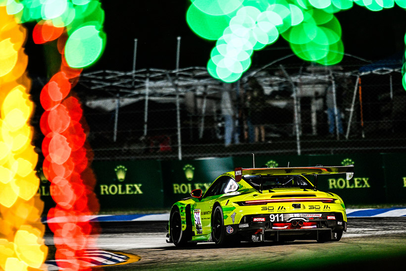 #911: Manthey, Porsche 911 GT3 R (992), GTD Pro: Thomas Preining, Klaus Bachler, Ricardo Feller