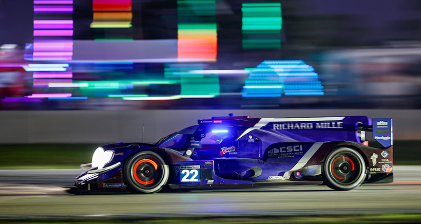 #22: United Autosports USA, ORECA LMP2 07, LMP2: Daniel Goldburg, Paul Di Resta, Rasmus Lindh