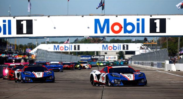 #3: Corvette Racing by Pratt Miller Motorsports, Corvette Z06 GT3.R, GTD Pro: Antonio Garcia, Alexander Sims, Marvin Kirchhöfer, #4: Corvette Racing by Pratt Miller Motorsports, Corvette Z06 GT3.R, GTD Pro: Tommy Milner, Nicky Catsburg, Nico Varrone
