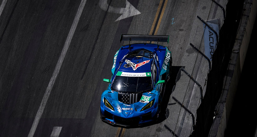 #36: DXDT Racing, Corvette Z06 GT3.R, GTD: Robert Wickens, Tommy Milner