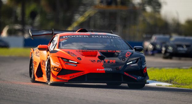 29 Elias De La Torre, Will Bamber, TR3 Racing, Lamborghini Miami,  Lamborghini Huracan Super Trofeo Evo2 March 18-20, 2026: Lamborghini Super Trofeo Sebring
