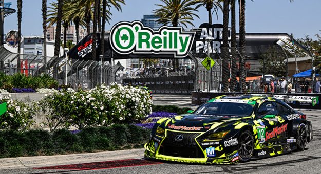 #12: Vasser Sullivan Racing, Lexus RC F GT3, GTD: Aaron Telitz, Benjamin Pedersen