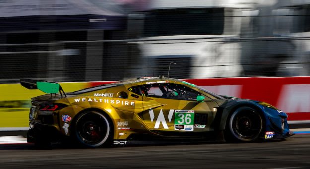 #36: DXDT Racing, Corvette Z06 GT3.R, GTD: Mason Filippi, Robert Wickens