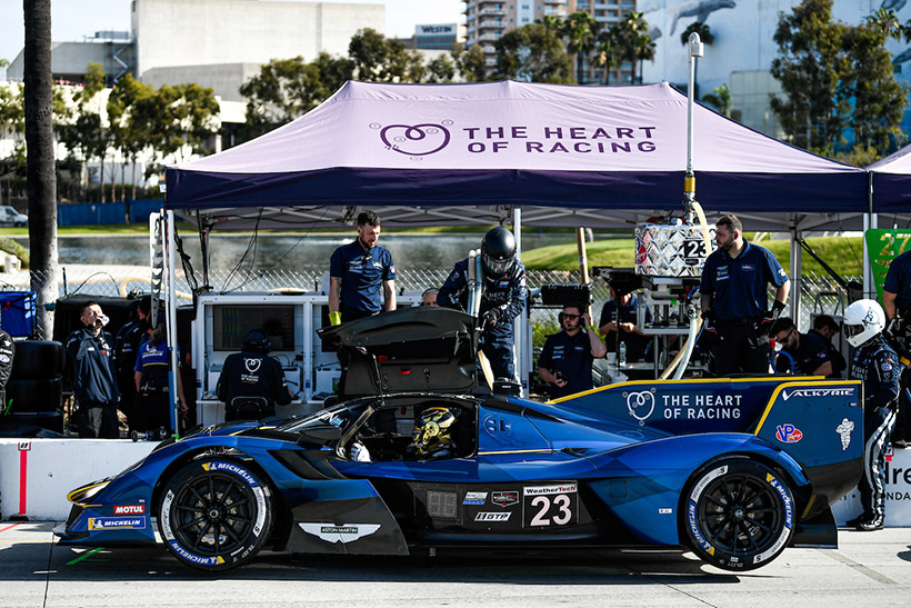 #23: ASTON MARTIN THOR Team, Aston Martin Valkyrie, GTP: Ross Gunn, Roman De Angelis