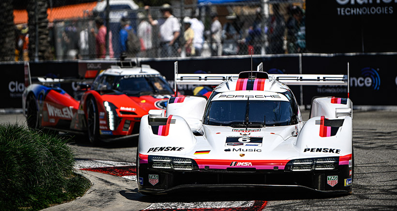 #6: Porsche Penske Motorsport, Porsche 963, GTP: Laurens Vanthoor, Kevin Estre