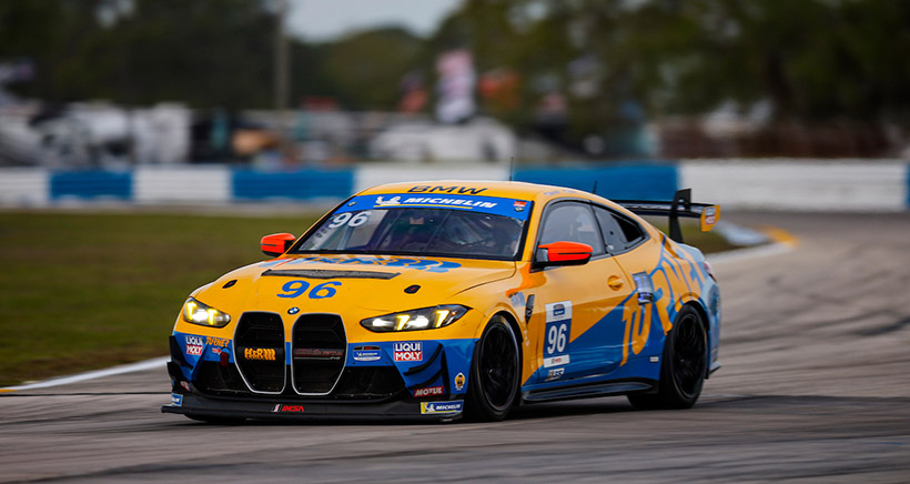 #96: Turner Motorsport, BMW M4 GT4 EVO, GS: Vincent Barletta, Robby Foley