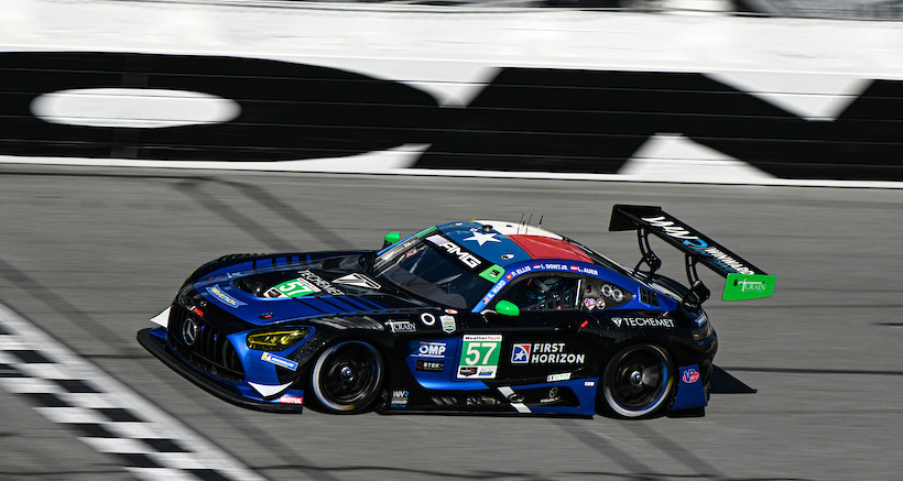 #57: WINWARD RACING, Mercedes-AMG GT3, GTD: Russell Ward, Philip Ellis, Indy Dontje, Lucas Auer