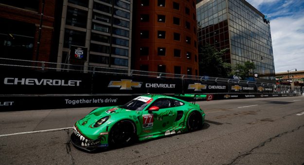 #77: AO Racing, Porsche 911 GT3 R (992), GTD PRO: Laurin Heinrich, Seb Priaulx
