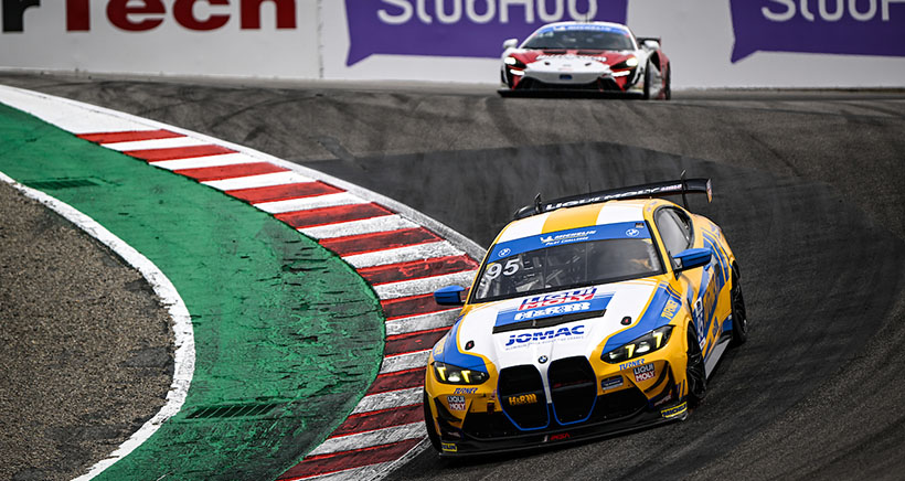 #95: Turner Motorsport, BMW M4 GT4 EVO, GS: Dillon Machavern, Luca Mars